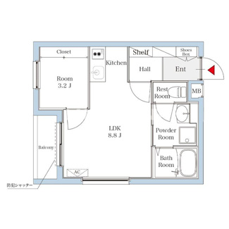 【間取り】 | リアンレガーロ平尾ステーションⅡ