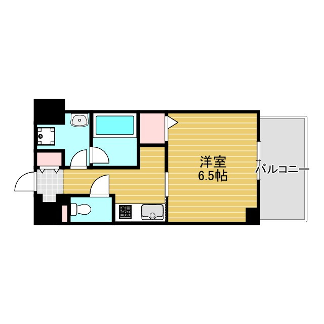 レジリエント江坂穂波町の間取り