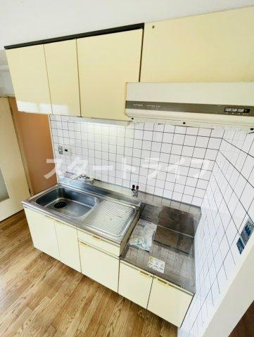 大阪市淀川区木川東３丁目の賃貸マンションのキッチン
