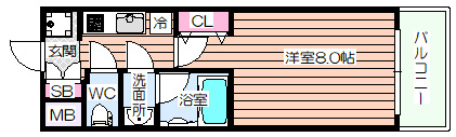 【間取り】 | スプランディッド中之島DUE