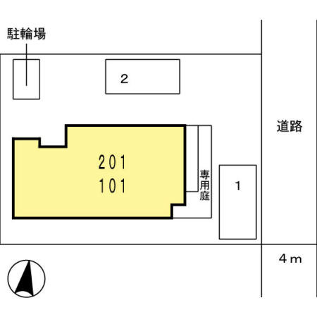 プリムローズの地図