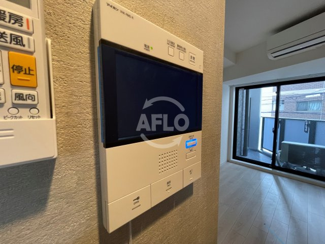 レジュールアッシュ谷町六丁目フェリシアのセキュリティ|ファーストフィオーレ谷町六丁目フェリシア　TVモニター付きインターホン