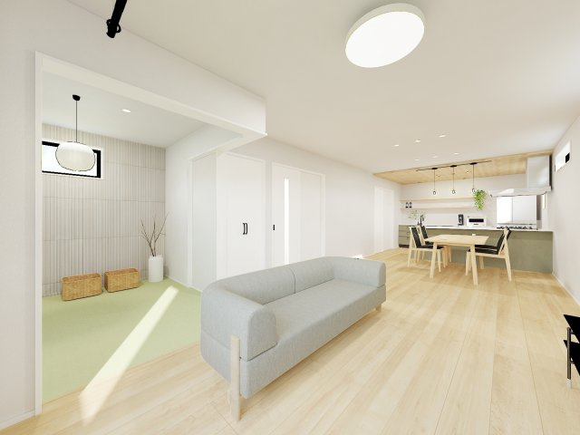 東本郷六丁目新築戸建の完成予想図