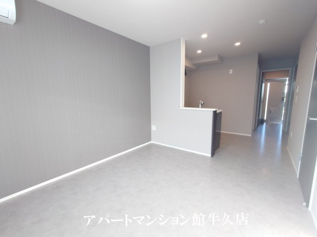 仮）牛久市田宮町新築アパートの居間・リビング