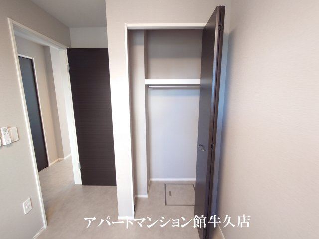 仮）牛久市田宮町新築アパートの収納