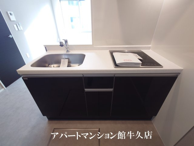 仮）牛久市田宮町新築アパートのキッチン
