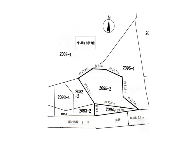 【土地図】 | 小野売地 | 図面は概略を示すもので、現況と異なる場合は現況を優先します。境界や測量の有無、建築条件、建てられる建物の大きさなど、気になる点は担当者が資料をもとにご説明します。お気軽にご相談ください。