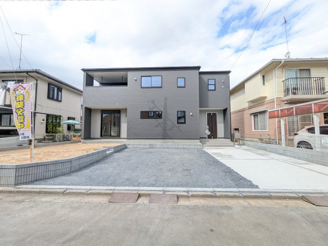 笠間市鯉淵　第11　新築戸建ての前面道路含む現地写真|現地案内会開催中です！ 平日のご見学も可能です。 お気軽にお問い合わせください♪ 【リアライズ不動産】 0297-86-8370まで♪