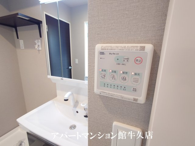 仮）牛久市田宮町新築アパートの浴室