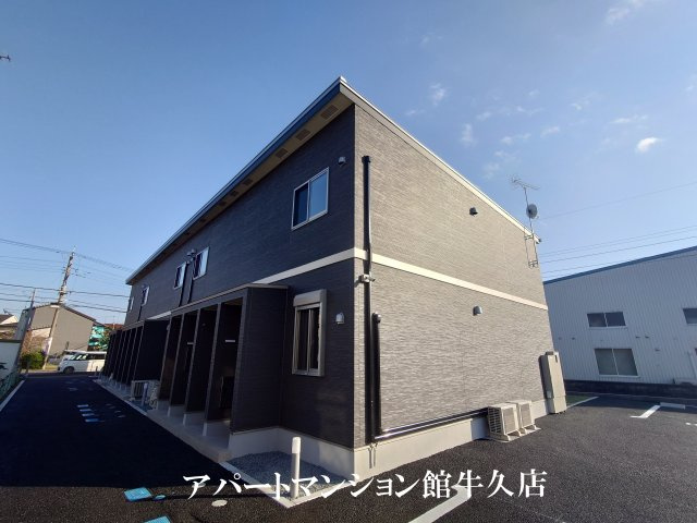 仮）牛久市田宮町新築アパートの外観