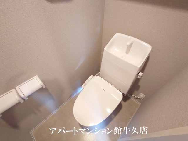 仮）牛久市田宮町新築アパートのトイレ