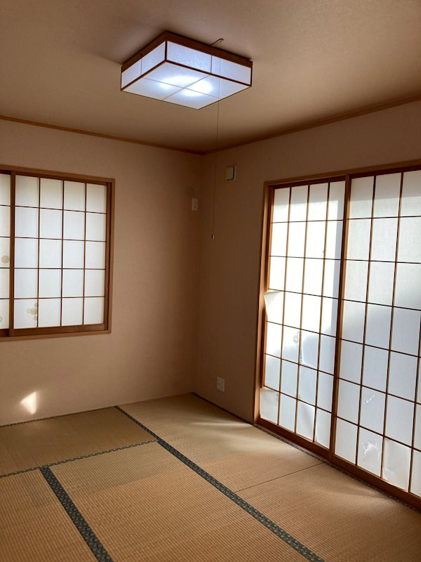 安新町杉江貸家の和室