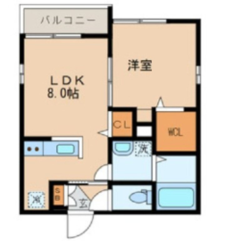 ラプレジオ小岩の間取り|間取りです。