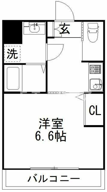パラシアⅡの間取り