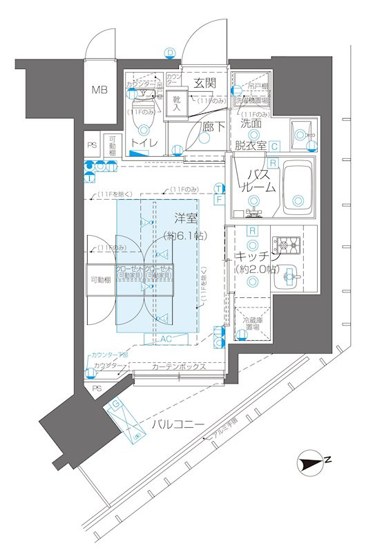 新品家具付きマンション新宿11(KaGood東京)