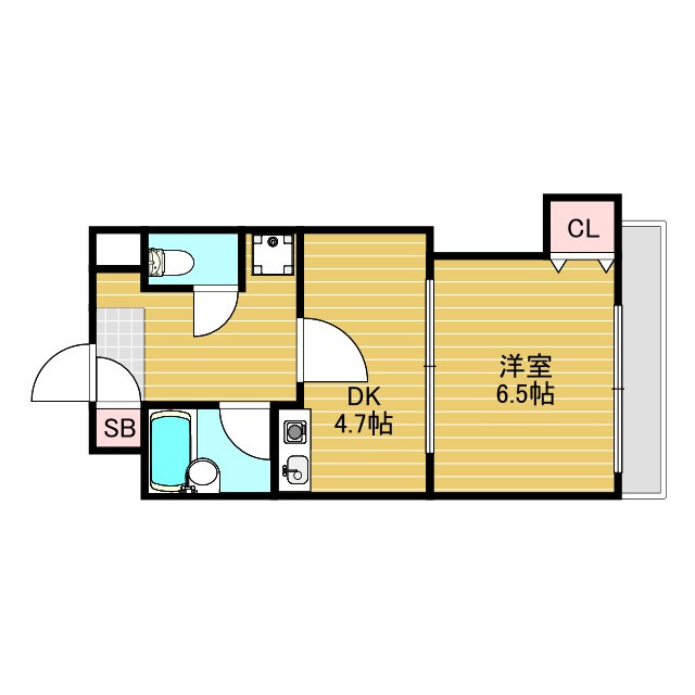 メゾン恒悦の間取り