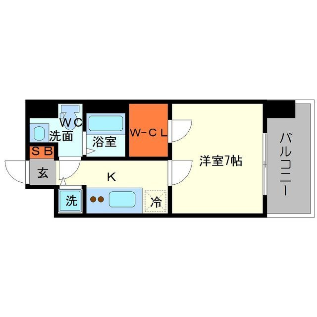 T’s SQUARE 大阪城の間取り