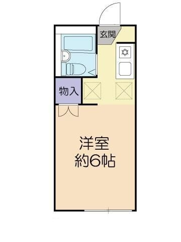 ジュネス東高円寺の間取り|間取りです。