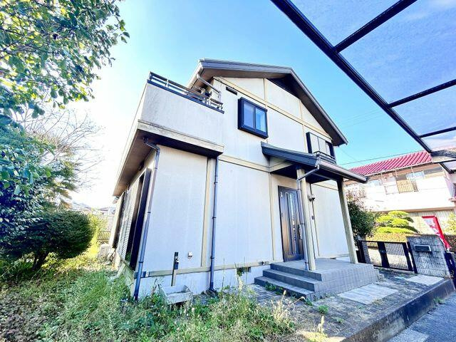 宇都宮市緑２丁目　3ＳＬＤＫ　中古住宅の外観|【リフォーム中】外観写真です。
