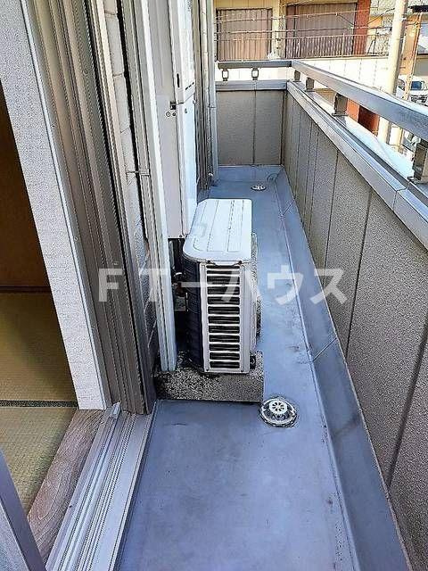 フレンドハイツのバルコニー