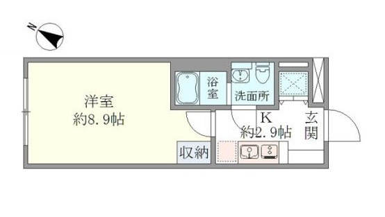 ＨＴピア赤坂の間取り