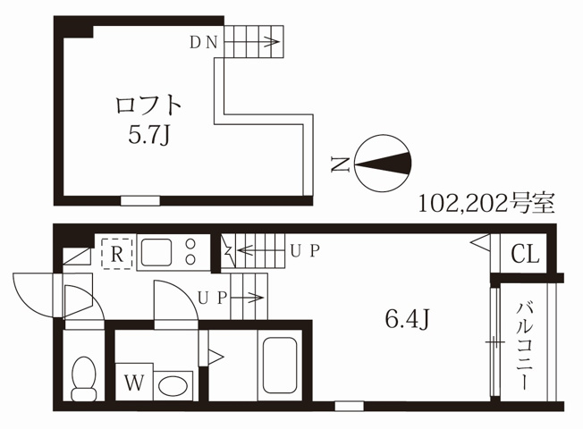 【間取り】 | ハーモニーテラス姫宮町