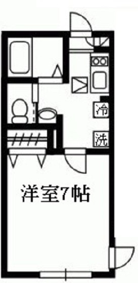パインハイツ桜新町の間取り
