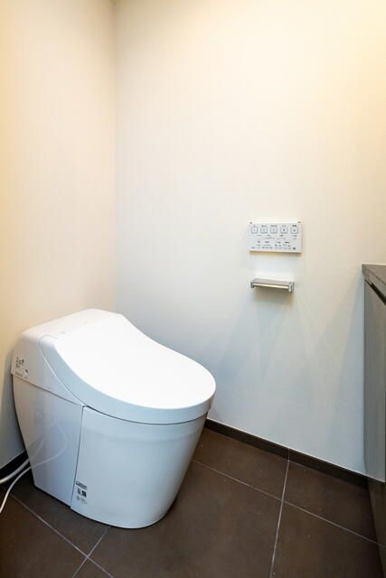 マスタービューレジデンスのトイレ|清潔感のあるトイレです