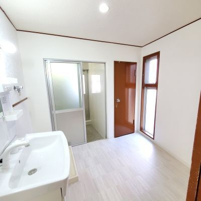 ソリテール水前寺の洗面所