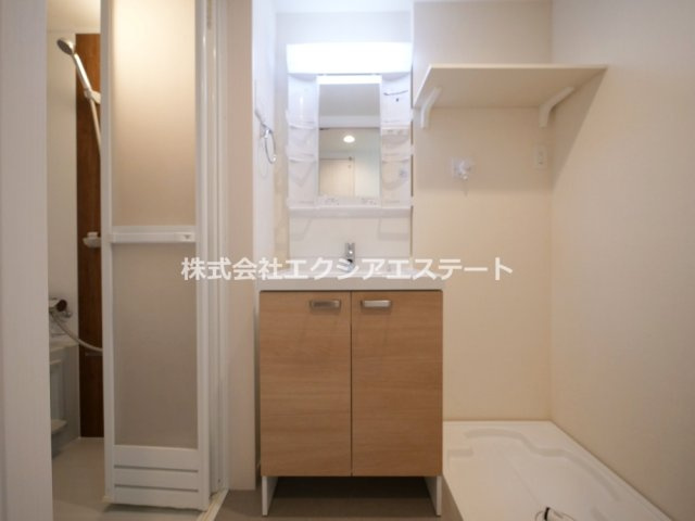 プレデンシア上住吉の独立洗面台