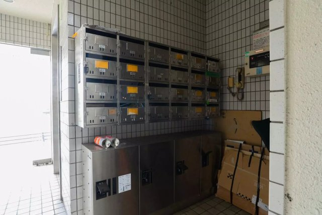 AP1171 エソール柏のその他共用部分|清潔なエントランスです