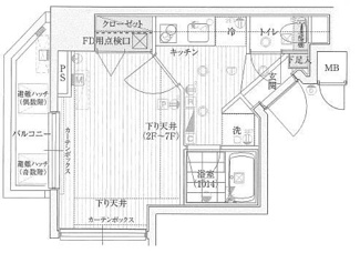 【間取り】 | ル・リオン初台 | 間取りです。