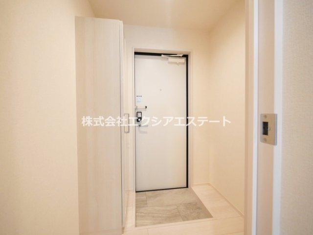 プレデンシア上住吉の玄関