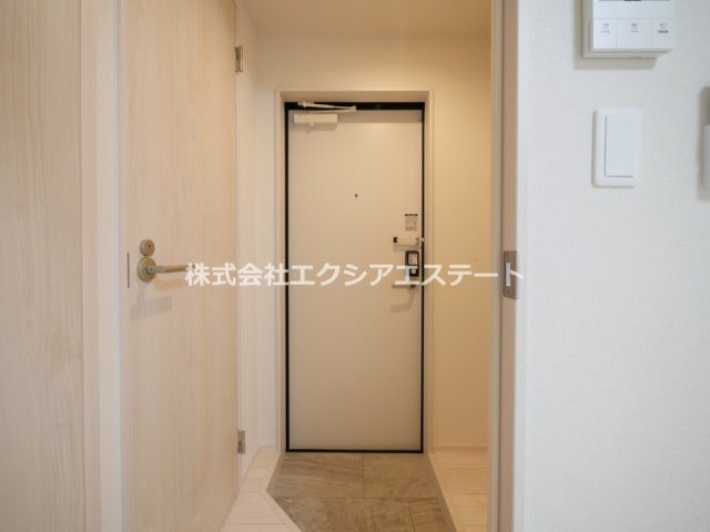 プレデンシア上住吉の玄関