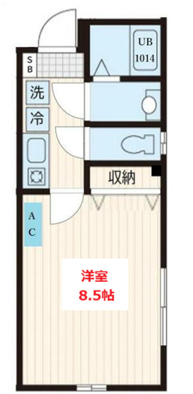 【間取り】 | Ｖｉｌｌａ　Ｇｒｉｇｉｏ　大森西 | お部屋の間取りです。