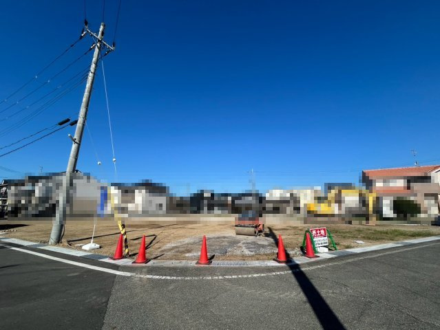 小野市神明町　分譲地の前面道路含む現地写真|2026年10月撮影