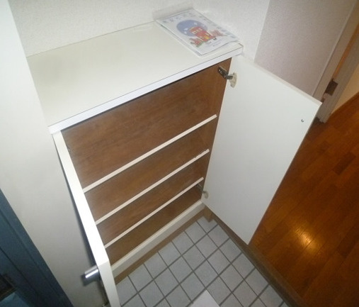 ふじみマンションのエントランス