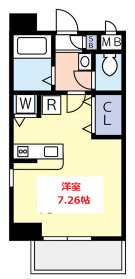 【間取り】 | グランヴァン大井町Ⅱ | お部屋の間取りです。