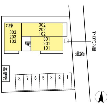 【区画図】 | クレストハイム