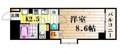 ルネッサンス末森の間取り