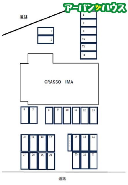 ＣＲＡＳＳＯ　ＩＭＡの区画図