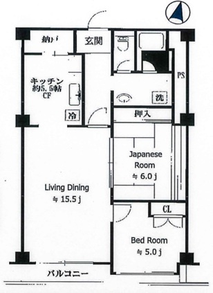 ファミール久堅の間取り