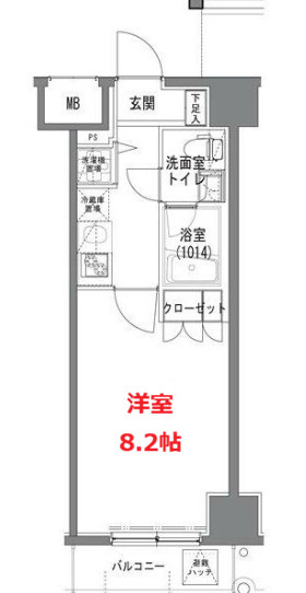 【間取り】 | TLRレジデンス大鳥居 | お部屋の間取りです。