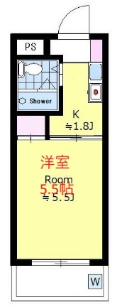 【間取り】 | ハイタウン蒲田 | 間取りです