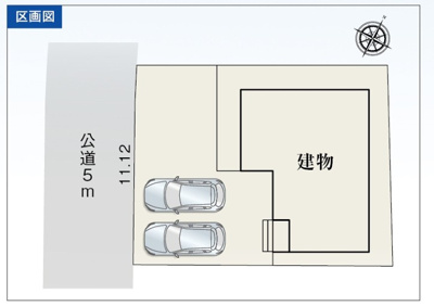 【区画図】 | 富士市三ツ沢 新築一戸建て | 区画図です