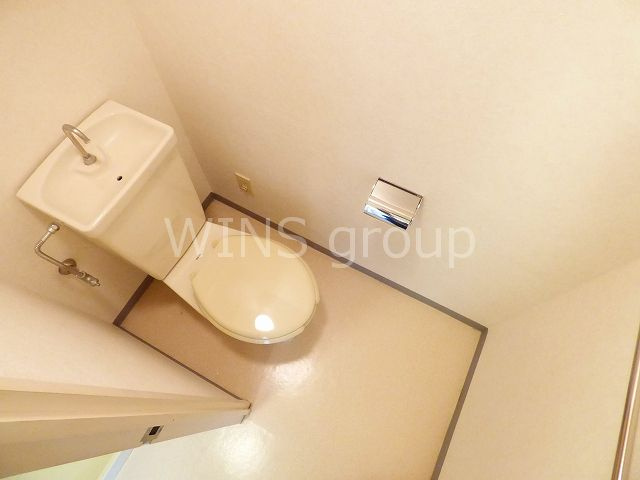 世田谷区桜丘２丁目の賃貸マンションのトイレ|お落ち着ける空間はここにも