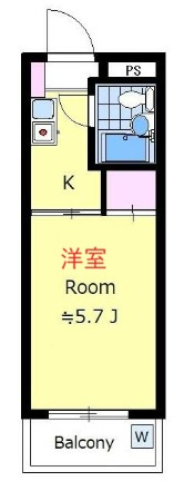【間取り】 | ハイタウン蒲田 | 間取りです