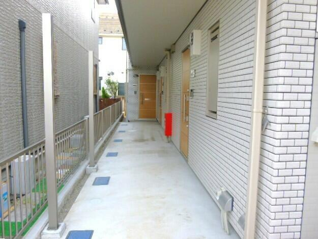 セカンドパストラルハイツのエントランス