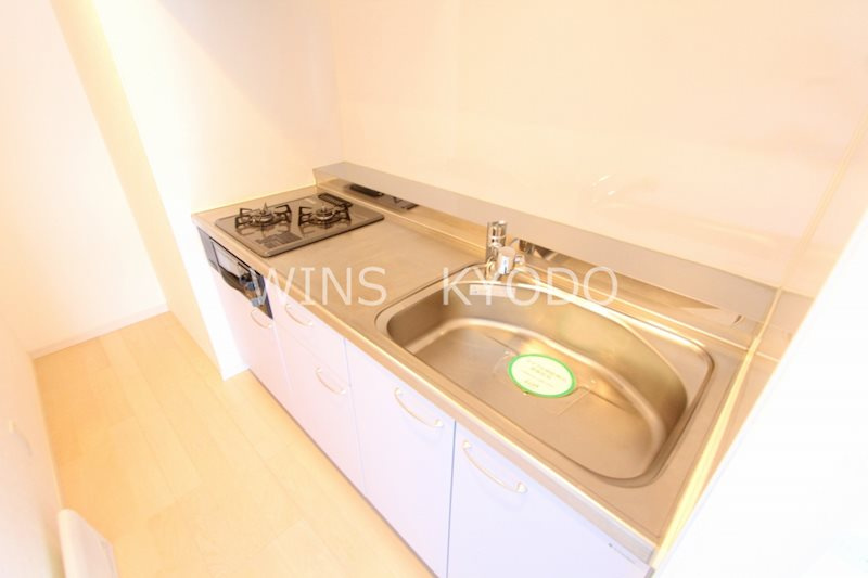 世田谷区砧２丁目の賃貸マンションのキッチン