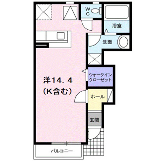 【間取り】 | パレ・アルカンシェルⅡ | 「パレ・アルカンシェルⅡ」の間取りです